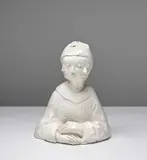 Paloma Varga Weisz, Dreigesichtfrau, 2005, glazed plaster