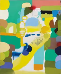 Federico Herrero, Ghost, 2008, mixed media on canvas