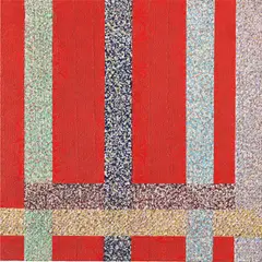 Samuel Havadtoy, God, 2011, mixed media, lace and acrylic on panel, in artist's frame