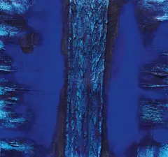 Eden Blu by Marcello Lo Giudice, 2010, oil and pigment on canvas, sold Oct 2016