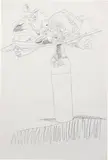 Andy Warhol, Flower Drawing, 1974, graphite on paper