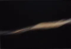 Ejaculation in Trajectory XIV by Andres Serrano, 1989, cibachrome print, sold Oct 2016
