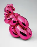 Jeff Koons, Dom Pérignon Balloon Venus (Magenta), 2013, Lacquered polyurethane resin in two parts, with Dom Pérignon Rosé Vintage 2003, and maintenance kit,