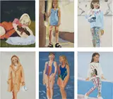 Chantal Joffe, Six works: Untitled