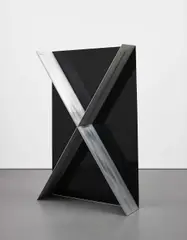 Oscar Tuazon, Las Vegas, 2011, chromogenic print and aluminium