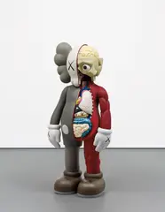 Four Foot Dissected Companion by Kaws, 2009, painted cast vinyl, offered Dec 2016