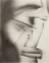 Untitled by Jim Shaw, 1981, airbrush and pencil on paper, sold Dec 2016