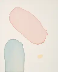Untitled (Still) by Landon Metz, 2012, dye on canvas, sold Dec 2016