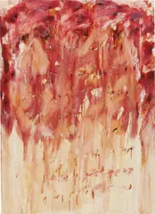 Azadeh Razaghdoost, Dear Teo (from 'Letters' series), 2010, oil and pencil on canvas