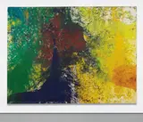 Hermann Nitsch, Untitled, 2007, oil on canvas, diptych