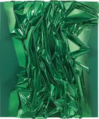 Anselm Reyle, Untitled, 2007, PVC foil and acrylic on canvas in Plexiglas box