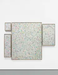 Dan Rees, Untitled (Execution of Maximilian), 2011, plasticine on wood, in artist's frame (in four parts)