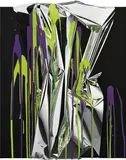 Anselm Reyle, Untitled, 2008, mixed media on canvas