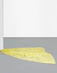 Karla Black, For Use, 2009, cellophane, sellotape, petroleum jelly and acrylic