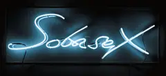 Soba Sex by Tracey Emin, 1999, neon, sold Dec 2016