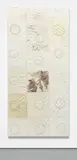 Ross Iannatti, Hysteresis no. 46, 2013, sodium azide and residue on silicone coated nylon