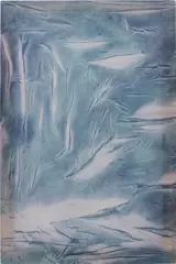 Ayan Farah, Hagar, 2013, acrylic, vinegar, alcohol and fabric dye on cotton silk