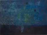 Karl Norin, 200714, 2014, rug and paint on board