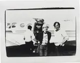 Andy Warhol and Jon Gould by Andy Warhol, 1978, silver gelatin print, sold Dec 2016