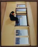 Philippe Ramette, Contemplation Irrationnelle (Irrational Contemplation), 2003, c-print, in artist's frame