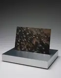 Andrew Levitas, The External Circle, 2012, Metalwork™ photograph with artist's stand