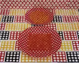 Sandy Skoglund, Cubed Carrots + Kernels of Corn