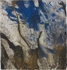 Philippe Pastor, Untitled (blue painting), 2011, pigments and oil on canvas