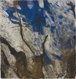 Philippe Pastor, Untitled (blue painting), 2011, pigments and oil on canvas