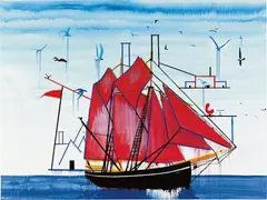 John Kørner, The Ice, 2004, acrylic on canvas