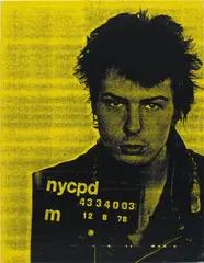 Russell Young, Sid Vicious, 2006, screenprint on canvas
