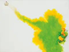 Rostan Tavasiev, Ugly Duckling, 2012, acrylic and polyester on canvas