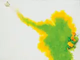 Rostan Tavasiev, Ugly Duckling, 2012, acrylic and polyester on canvas