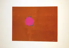 Untitled by Irina Korina, 2006, acrylic and pen on vinyl, sold Dec 2016