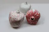 Daria Neretina, Agarics, 2006, porcelain, in three parts