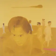 Shen Xiaotong, Diary of Temptation No. 23, 1997, oil on canvas