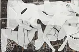 Moisés Finalé, Entre tú y yo el Blanco de tu Cuerpo, 2005, mixed media on canvas