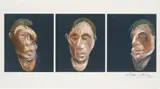 Francis Bacon, Trois études pour un autoportrait (after, Three Studies for a Self-Portrait 1983)