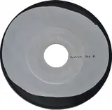 Tri-Star by Gerhard Richter and Isa Genzken, 1981, Phonograph record by Isa Genzken, featuring noises made by a Tri-Star aeroplane motor, one side painted by Gerhard Richt, sold Jan 2016