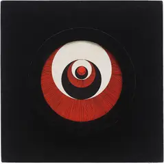 Rotorelief by Marcel Duchamp, 1935/1965, The complete multiple comprising 12 offset lithographs in colours, printed on both sides of six cardboard discs (to be v, sold Jan 2016