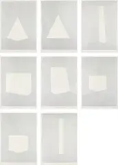James Turrell, Still Light, 1989-90, The complete set of eight aquatints comprising three pairs and two single prints, on Zerkall paper, with full margins,