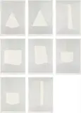 James Turrell, Still Light, 1989-90, The complete set of eight aquatints comprising three pairs and two single prints, on Zerkall paper, with full margins,