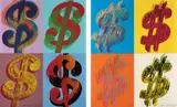 Andy Warhol, $ (Quadrant), 1982, The set of two unique screenprints in colours, on Lenox Museum Board, the full sheets,