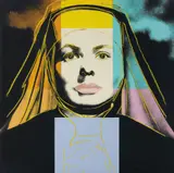 Andy Warhol, The Nun, from Ingrid Bergman, 1983, Screenprint in colours, on Lenox Museum Board, the full sheet,