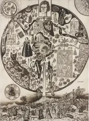 Map of Nowhere by Grayson Perry, 2008, Etching, on Velin Arches paper, with full margins,, sold Jan 2016