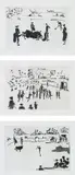 Pablo Picasso, La Tauromaquia (Bullfighting): plates XIII; XXII; and XXIV, 1959, Three aquatints, on Guarro paper with Bull's Head watermark designed by the artist, with full margins,