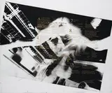 Martin Kippenberger, I.N.P., 1984, Screenprint in colours, on painted canvas over wooden stretcher (as issued),