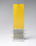 Multiple II, from Jai-Alai by Jesús Rafael Soto, 1969, Plexiglas with screenprint in colours, steel bars, and transparent cords, from the series of nine kinetic multiples titl, sold Jan 2016