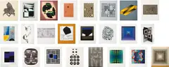 Le discours de la méthode portfolio (The Discourse on Method portfolio) by Victor Vasarely, 1969, The complete set of 24 prints and multiples, comprised of one Plexiglas optical multiple, one aluminium multiple, screen, sold Jan 2016