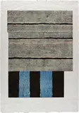 Sean Scully, Standing I, 1986, Woodcut in colours, on Okawara paper, with full margins,