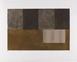 Sean Scully, Sotto voce (Whisper), 1988, Soap-ground, spit-bite aquatint and flat-bite etching in colours on Somerset paper, with full margins,